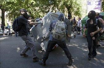 Proteste proti vrhu G8 v Rimu spremljalo nasilje