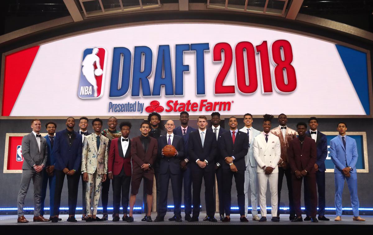 NBA draft 2018 | Letošnji nabor bo zaradi epidemije novega koronavirusa potekal virtualno. | Foto Getty Images