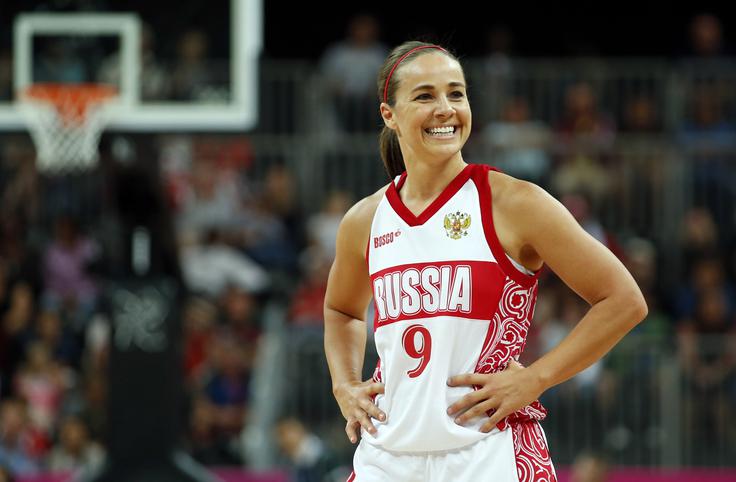 Na reprezentančni ravni je branila predvsem ruske barve. | Foto: Reuters