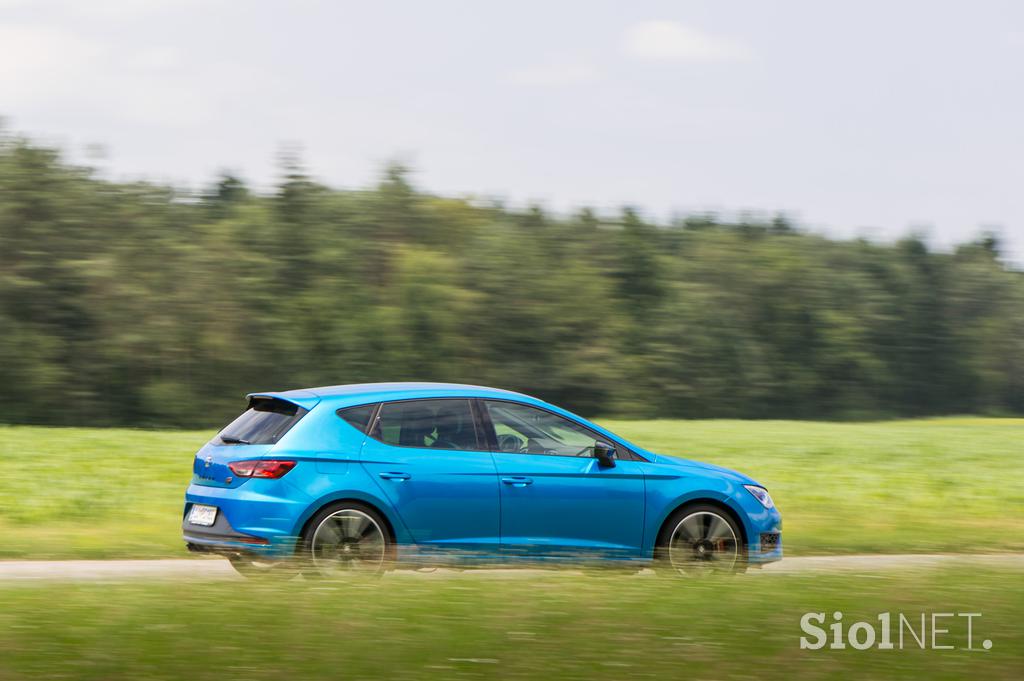 Seat leon cupra - fotogalerija testnega vozila