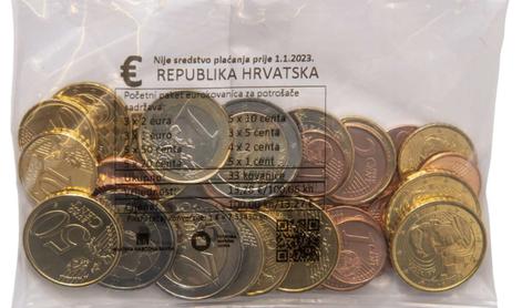 Na Hrvaškem prvi evrski kovanci že prvega decembra
