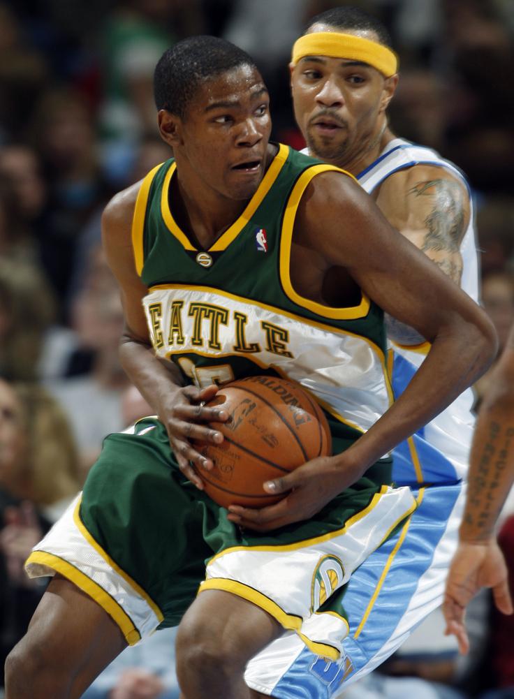 Kevin Durant je prvo sezono odigral za SuperSonics. | Foto: Guliverimage