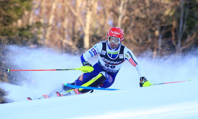 Žan Kranjec je vse nevarnejši tudi v slalomu. | Foto: Reuters