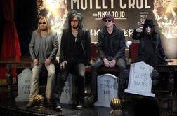 Rockerji Mötley Crüe po turneji napovedujejo upokojitev