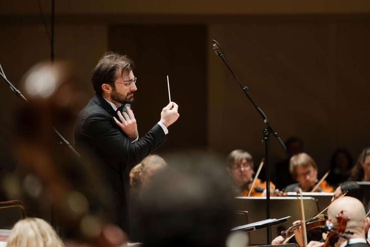 Dirigent Kahi Solomnišvili | Foto: Darja Štravs Tisu / Slovenska filharmonija