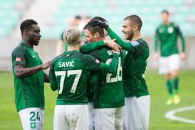 Olimpija ušla na +10, v Domžalah videli sedem zadetkov