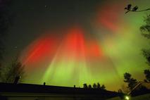Severni sij, aurora borealis, Finska