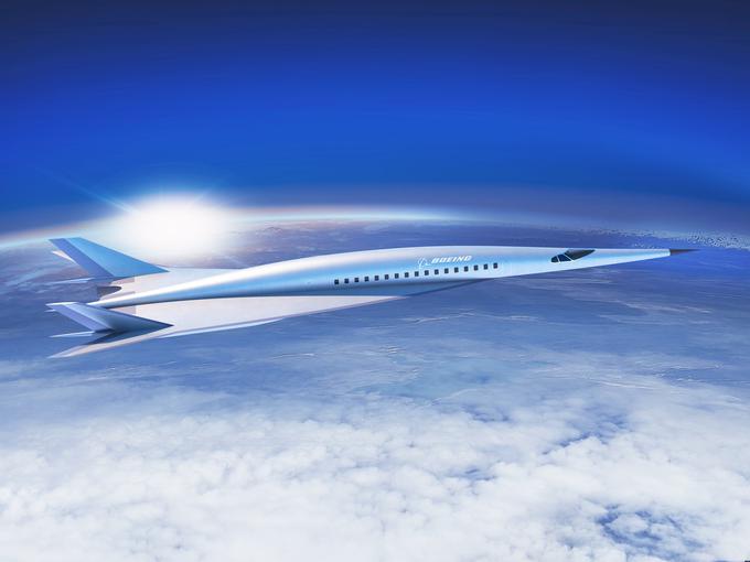 Za zdaj obstaja le v virtualnem svetu, čez pet let bi lahko bil pripravljen prototip in čez dvajset let že na nebu. | Foto: Boeing