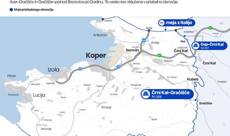 Če boste na te ceste zapeljali brez zimske opreme, boste dobili kazen