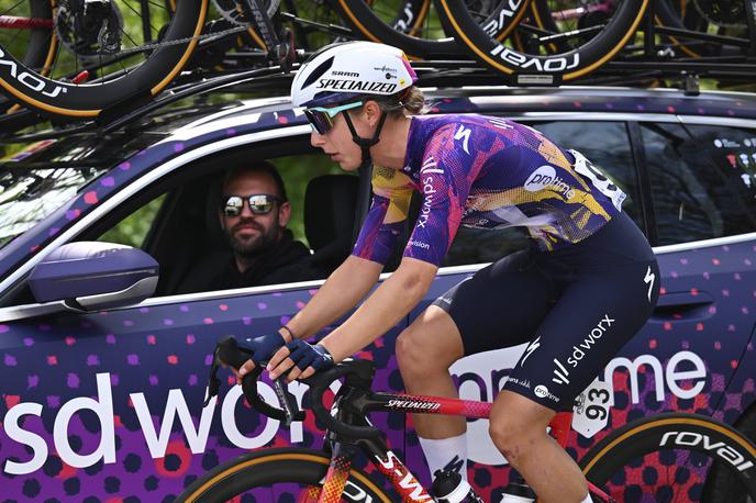 Femke Gerritse | Nizozemka Femke Gerritse je nova vodilna na kolesarski dirki La Vuelta Femenina. | Foto Guliverimage