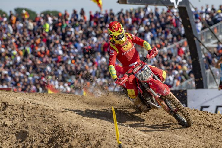 Tim Gajser je preteklo nedeljo v Španiji osvojil tretje mesto. | Foto: Honda Pro Racing/ShotbyBavo