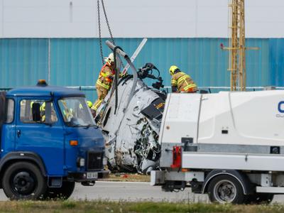 V nesreči vojaškega helikopterja na Češkem en mrtev
