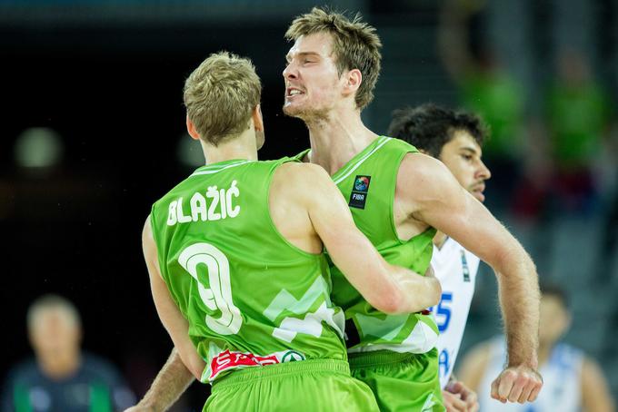 Če ne bo prišlo do zasuka, košarkarji, kakršna sta Jaka Blažič in Zoran Dragić, v večjem delu kvalifikacij ne bodo na voljo selektorju. | Foto: Sportida