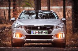 Peugeot 508 RXH 2,0 HDi - na pločnik se pride tudi le s sprednjim pogonom