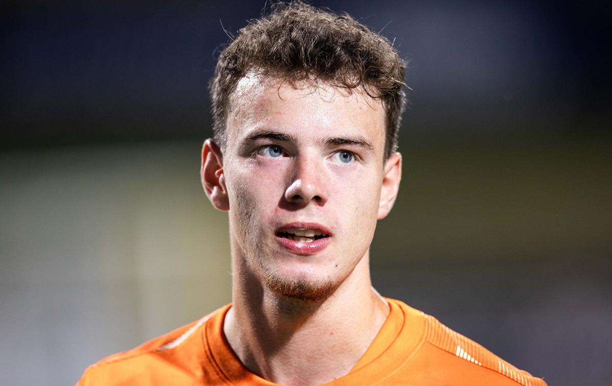 Žan Luk Leban | Žanu Luku Lebanu je v zadnjih mesecih uspel meteorski vzpon. Rezervni vratar Celja se je prelevil v junaka konferenčne lige in članskega reprezentanta. | Foto Jure Banfi