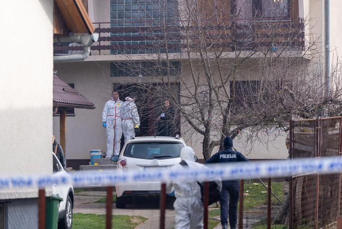 Laški policisti preiskujejo grozovit umor