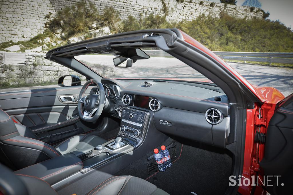 Mercedes SLC - prva vožnja prenovljenega roadsterja