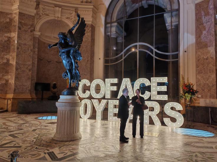 Uvodni večer gospodarske konference družbe Coface je bil v muzeju Petit Palais.  | Foto: K. M.