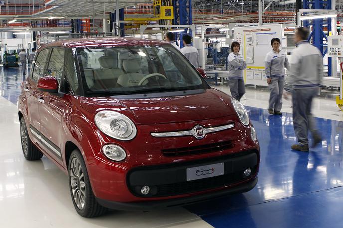 Fiat Kragujevac | Neuradno so letos v Kragujevcu izdelali le 40 tisoč fiatov 500 L, uradnih številk vodstvo tovarne v zadnjih treh letih ne razkriva. | Foto Reuters