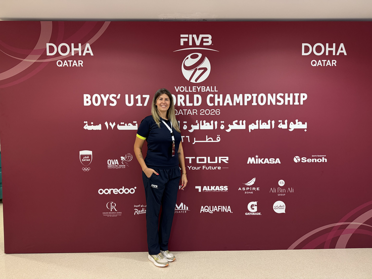 Zdaj dela kot tehnična delegatka FIVB. | Foto: osebni arhiv Ines Vidič