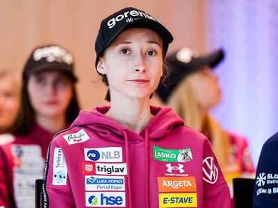 Nika Prevc v lovu za Japonko