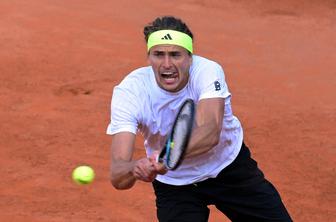 Šok za domače navijače, Zverev se poslavlja