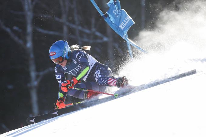 Mikaela Shiffrin ostaja brez veleslalomske zmage v domačem Killingtonu, Je pa tam že petkrat slavila v slalomu. | Foto: Guliverimage/Vladimir Fedorenko