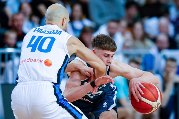 Stefan Joksimović, slovenska košarkarska reprezentanca | Stefan Joksimović je za Baskonio igral slabe tri minute. | Foto Aleš Fevžer