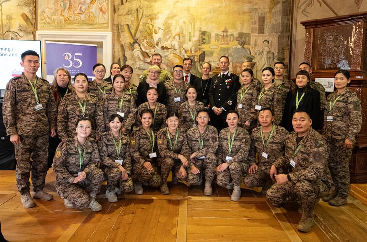 V centru POTC ne usposabljajo le ukrajinskega osebja, temveč tudi druge narode, predvsem z območij Afrike in Bližnjega Vzhoda.  | Foto: POTC -Peace Operation Training Center