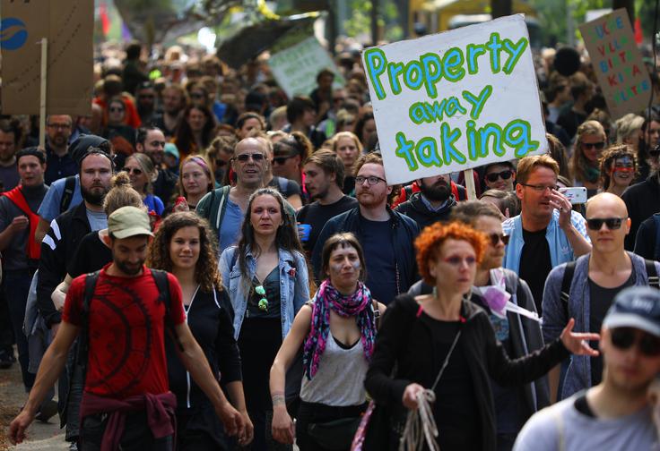 protesti Berlin | Foto: Reuters