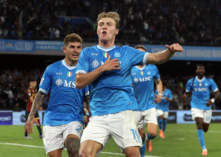 Rasmus Hojlund je v vedno boljši strelski formi. | Foto: Reuters