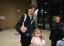 Prihod potnikov iz Omana