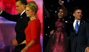 Michelle Obama zaploskala možu v že nošeni obleki