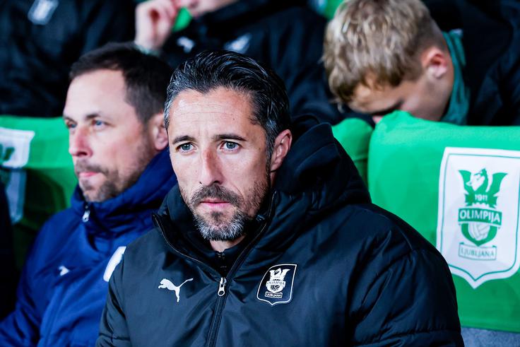 Federico Bessone je popeljal Olimpijo do zmage nad Celjani in preboja v četrtfinale. | Foto: Aleš Fevžer