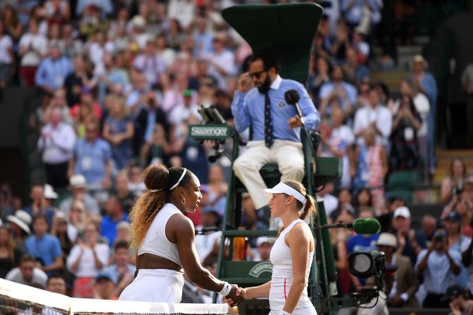 Kaja Juvan, Serena Williams | Kaja Juvan je morala priznati premoč Sereni Williams. | Foto Getty Images