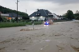 Na Ptuju poplavilo skoraj 300 objektov, gasilci razdelili 600 protipoplavnih vreč