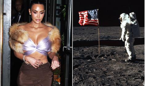 Kim Kardashian ne verjame, da smo pristali na Luni