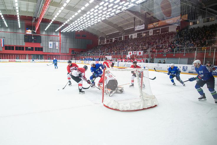 Moška članska hokejska reprezentanca je imela v letu 2020 zgolj eno akcijo - februarske olimpijske predkvalifikacije na Jesenicah. | Foto: Peter Podobnik/Sportida
