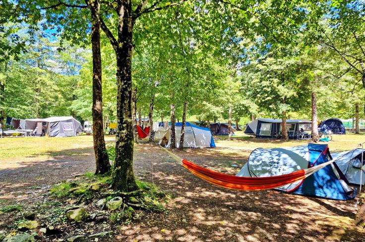 Kamp Nadiža se ponaša s tremi zvezdicami.  | Foto: Avtokampi.si