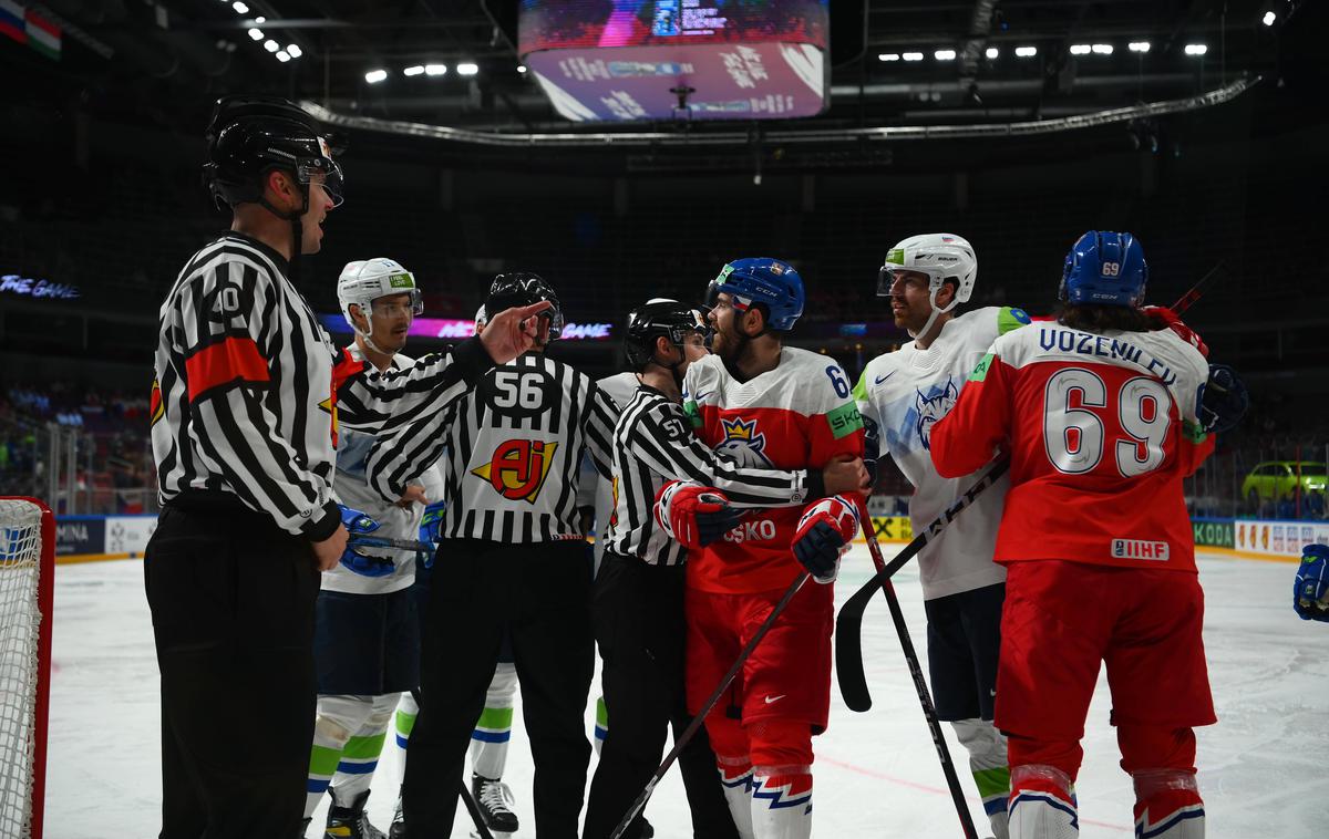 SP v hokeju 2023: slovenska hokejska reprezentanca : Češka | Slovenski hokejisti so po vodstvu z 2:0 proti čehom v zadnji tretjini prejeli pet golov in izgubili z 2:6. | Foto Guliverimage