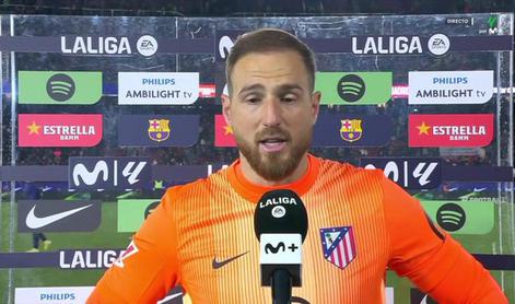 Čudežna obramba Jana Oblaka, ki je obnorela celo navijače Barcelone #video