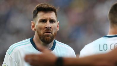 Lionelu Messiju tri mesece suspenza v argentinskem dresu