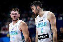 Slovenija : Belgija, slovenska košarkarska reprezentanca, EuroBasket 2022 Luka Dončić Mike Tobey