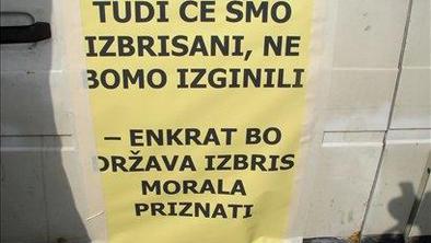 Kresalova: Sedanja vlada je končno pokazala, kako bi bilo treba urediti zadeve glede izbrisanih