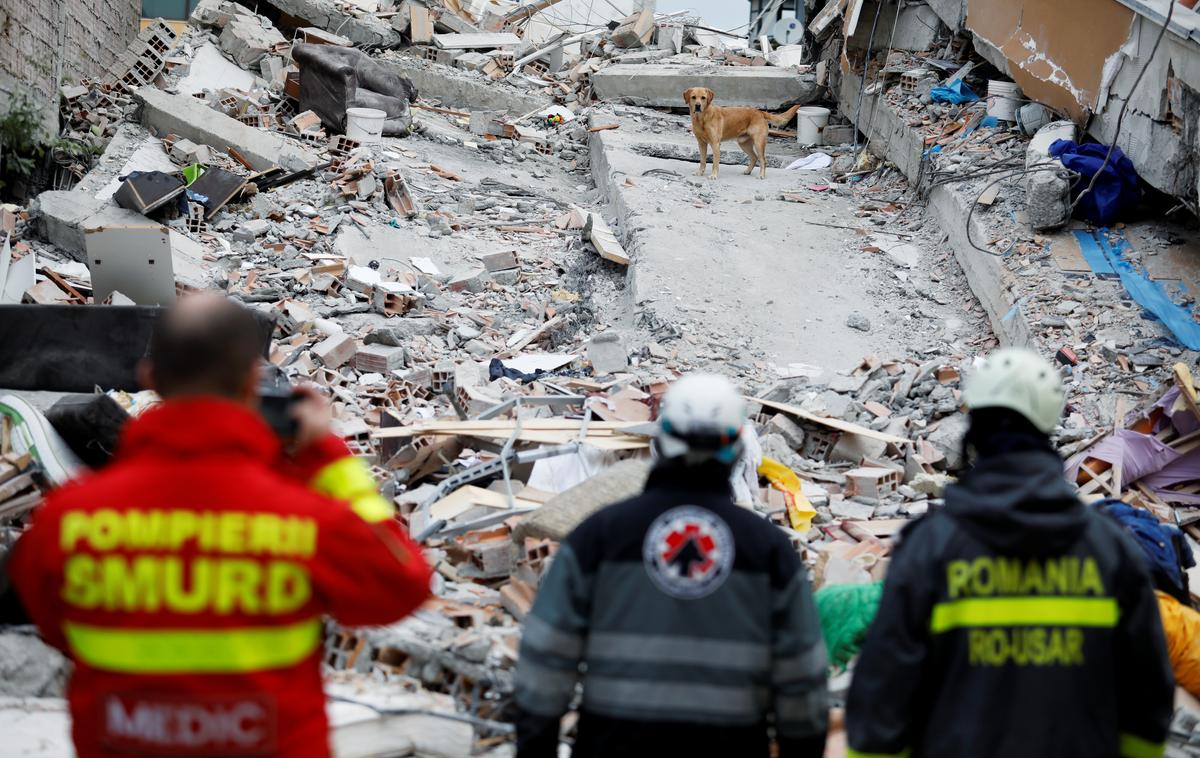 Albanija, potres | Foto Reuters