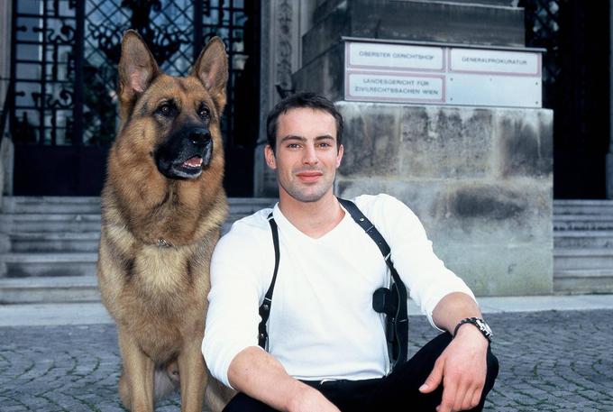 Burkhard leta 1995 v seriji Komisar Rex | Foto: Guliverimage/Vladimir Fedorenko