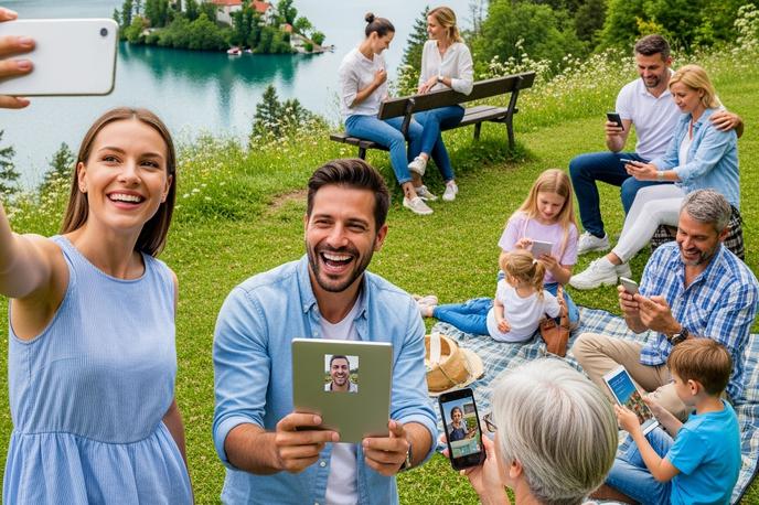 mobilni internet v Sloveniji | Uporabniške izkušnje ne oblikujejo idealnih pogojev omrežja, temveč zanesljivost v resničnih pogojih – katero slovensko mobilno omrežje se najbolje odreže? | Foto Shutterstock (AI-generated image)
