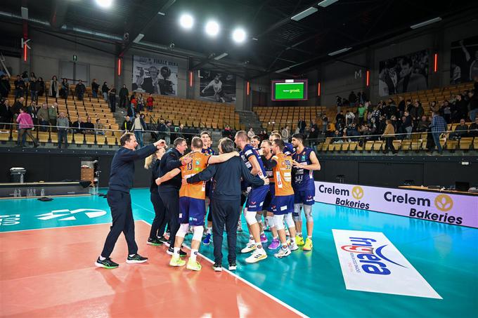 "Zmagati v Maaseiku 3:0 je kar velik rezultat, zato iskrene čestitke celotni ekipi." | Foto: CEV