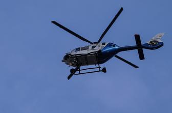 Zaradi lažne ugrabitve na fantovščini posredoval policijski helikopter