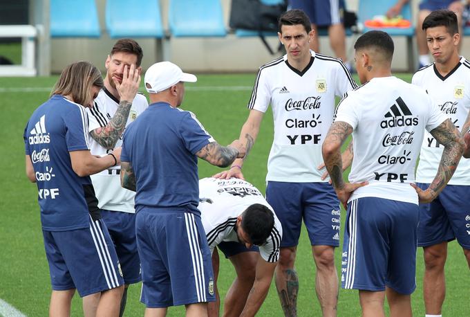 Argentinci, ki že trenirajo v Rusiji, bodo prvo tekmo prvenstva odigrali 16. junija proti Islandiji. | Foto: Reuters